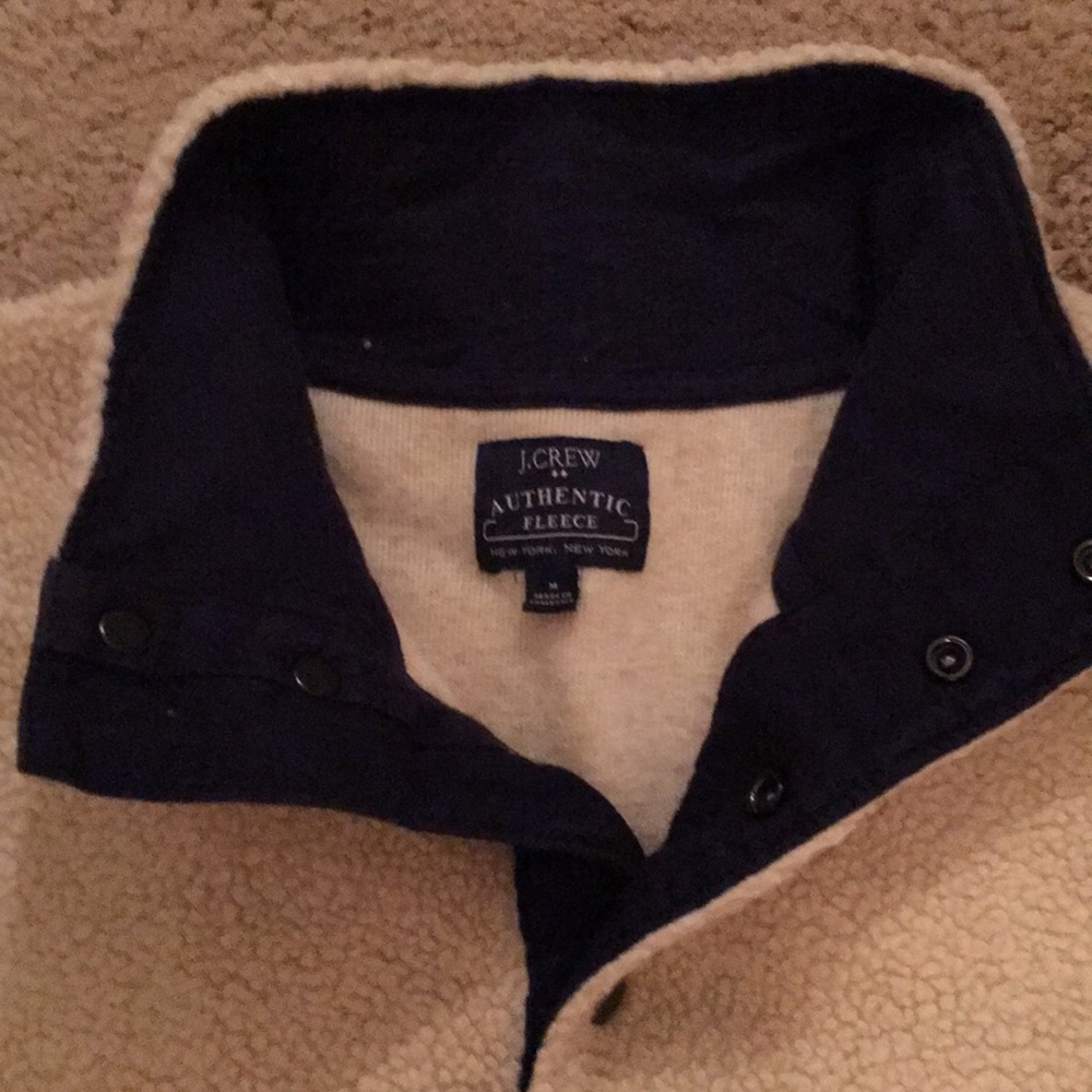 J Crew Authentic fleece pullover - Picture 2 of 4